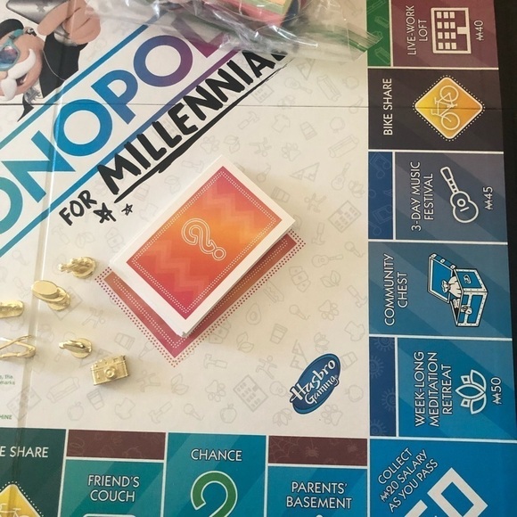 Parker Brothers Monopoly For Millennials Board Game Ages 8+ 2-4 Players - Picture 13 of 14